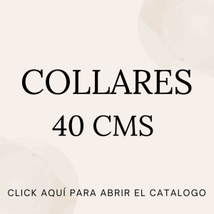 Collares de Oro de 40 centimetros