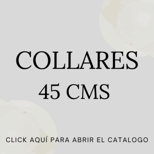 Collares de Oro de 45 centimetros