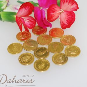 D-002 Arras de Matrimonio doradas